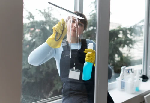 Nettoyage de vitres intérieures et extérieures à Ryes
